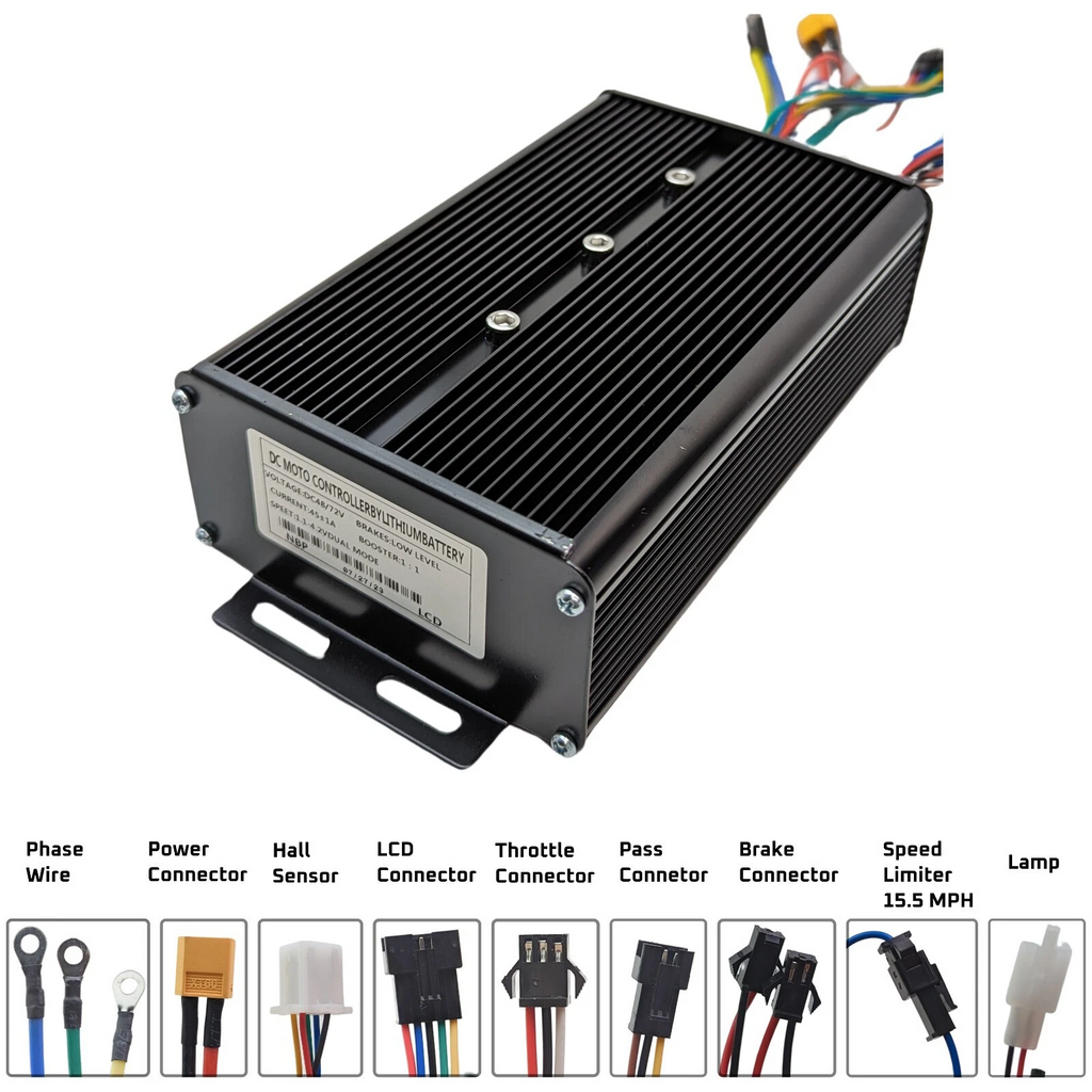 3000W E-bike Conversion Kit (60A Controller)