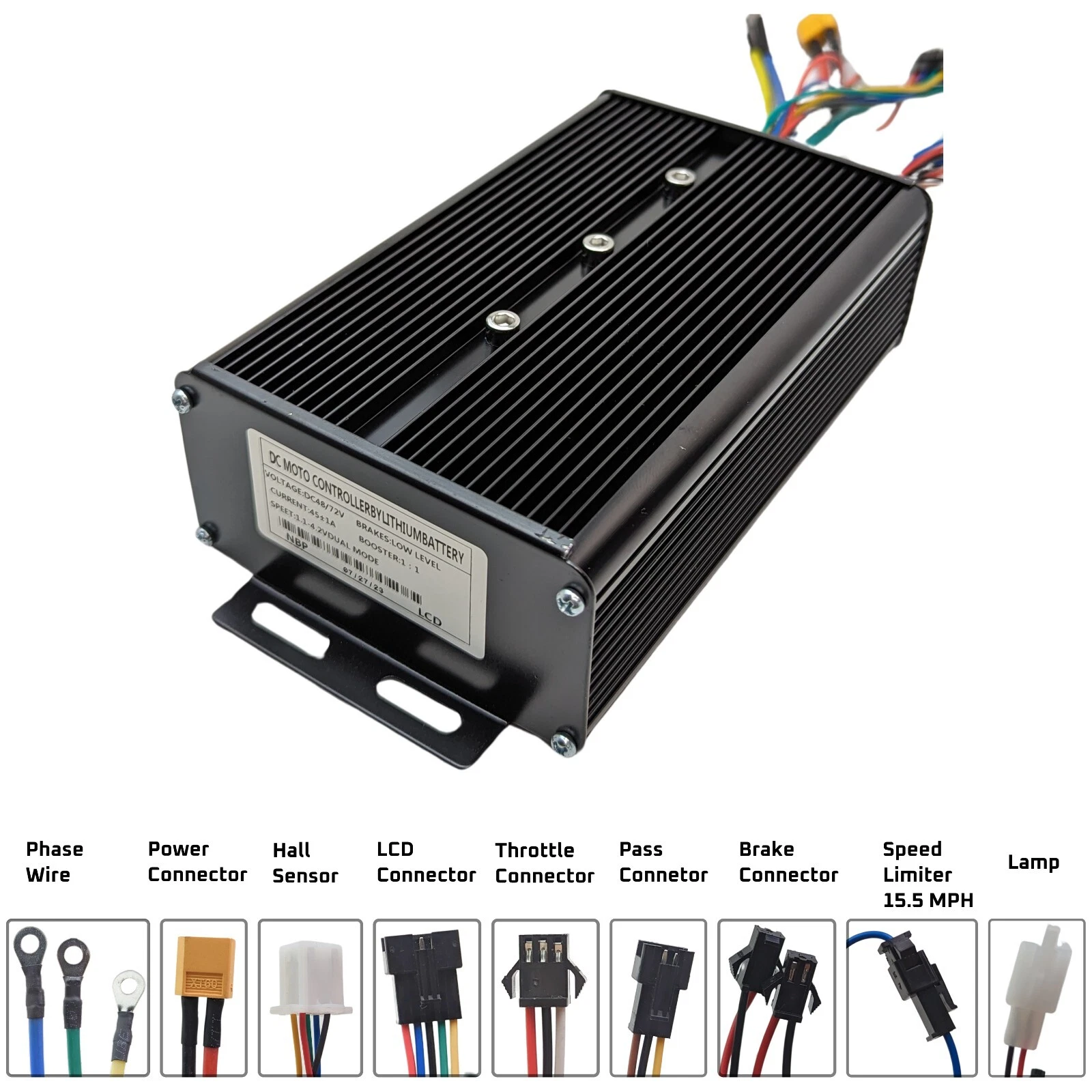 3000W E-bike Conversion Kit (60A Controller)
